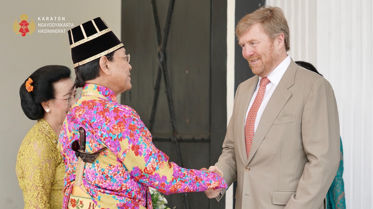 Perkuat Hubungan Bilateral, Raja-Ratu Belanda Melawat Ke Keraton Yogyakarta